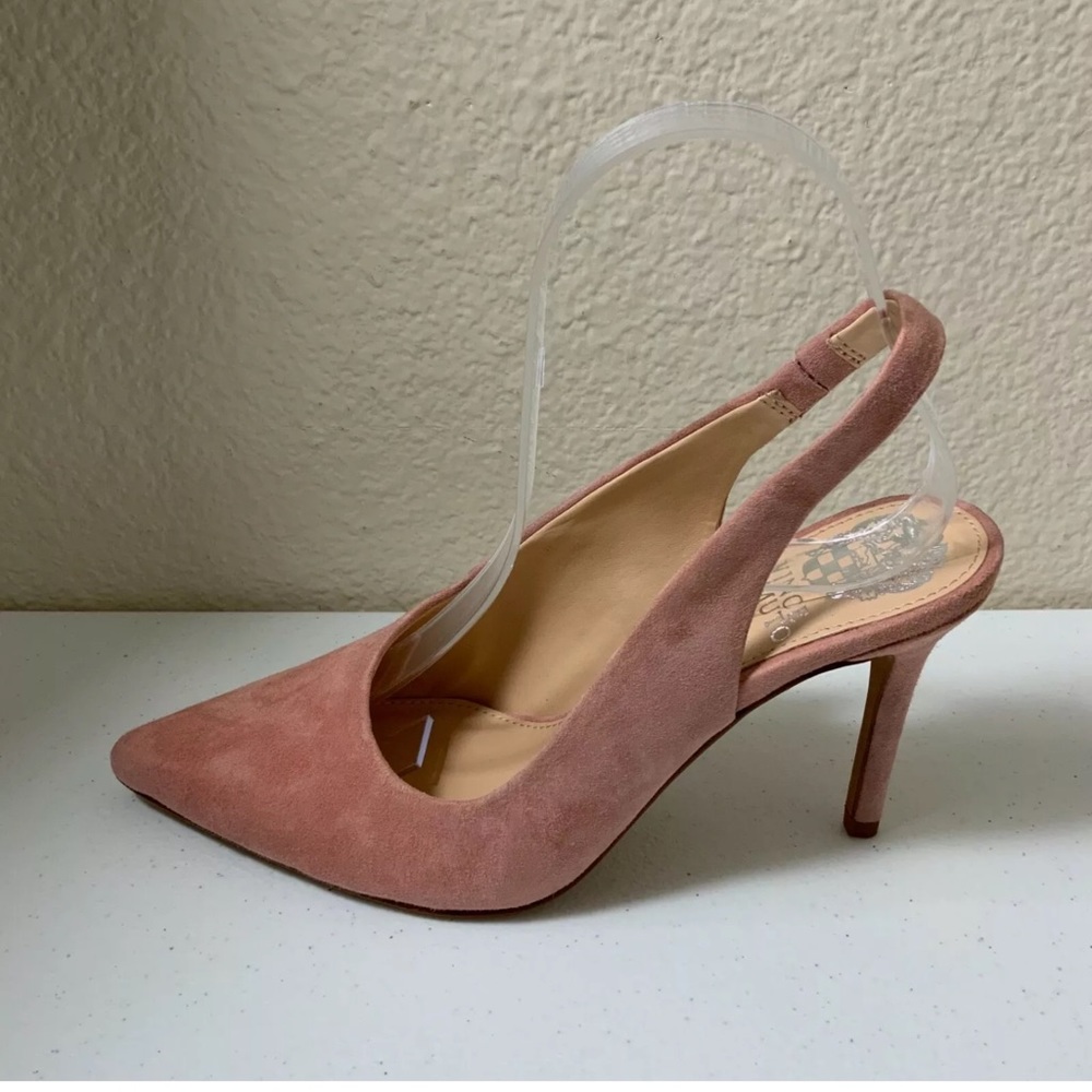New Vince Camuto Suede Pump Ampereta 7M